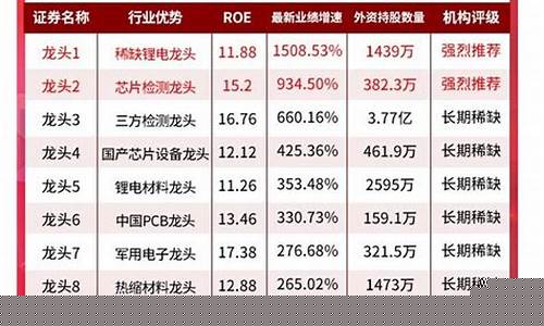中国最稀缺10股名单(中长线最好的20只股票)_https://www.brunchezvous.com_自由行_第1张